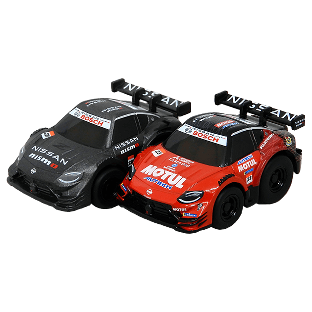 MOTUL AUTECH Z (#23 SUPER GT GT500 2022）& NISSAN Z TEST CAR 2台セット